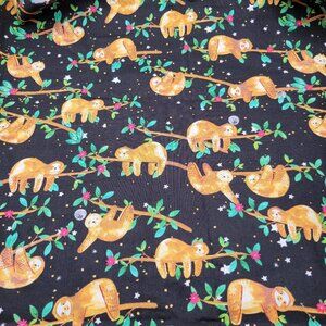 SLOTHS Designed Exclusively for Joann Fabrics Cotton Fabric 1 2/3 Yards